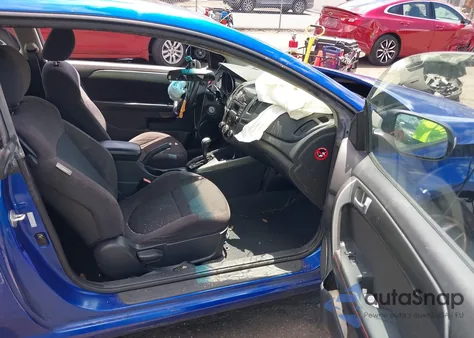 2010 Kia Forte Koup Sx из США, поврежденный, VIN KNAFW6A3XA5271668